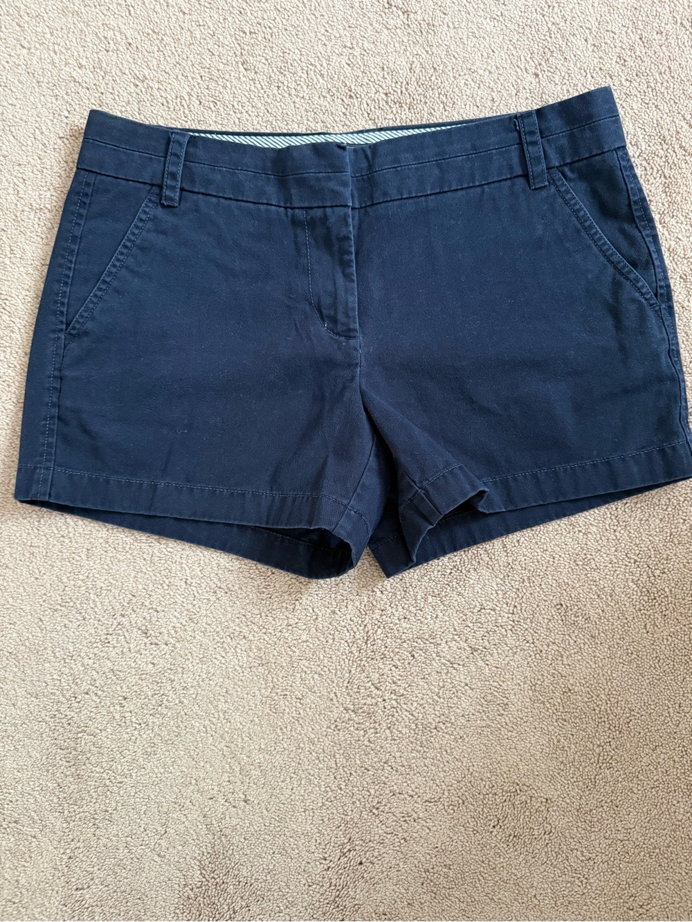 J.Crew Chino Short size 6 Navy